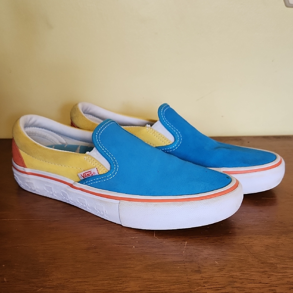 Vans The Simpsons Limited Edition Slip-On Shoes Size 7